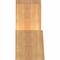 Ekena Millwork Portland Smooth Timber Gable Bracket, Western Red Cedar, 72"W x 12"H x 5 1/2"D x 5 1/2"F, 4/12 Pitch GBW072X12X0606POR00SWR - alternate 4